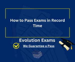 How to Pass Exams in Record Time