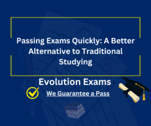 Passing Exams Quickly: A Better Alternative to Traditional Studying