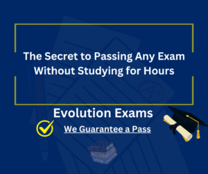 The Secret to Passing Any Exam Without Studying for Hours