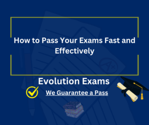 How to Pass Your Exams Fast and Effectively