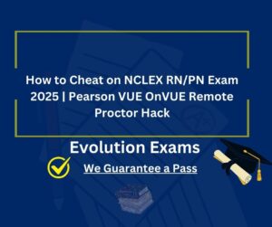 How to Cheat on NCLEX RN/PN Exam 2025 | Pearson VUE OnVUE Remote Proctor Hack